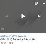 [댓글부탁해] 방탄 다이너마이트 유튭 조<b>회수</b> 왜 아직 4억도 안됨?