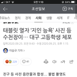 니네 대구 ㅅㅈ 고 이거봄?