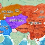 한반도통이후 통일한국이 관할<b>영토</b>들입니다