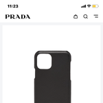 <b>프라다</b> 폰케이스 사치냐?