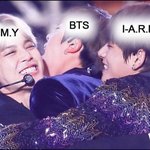 [방탄소년단] 짹에서 <b>아미</b>들끼리 쓰고있는 짤인데