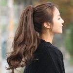 이런 가르마 없는 <b>묶음</b>머리는 어떻게 하는거야?