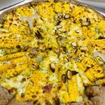 옥수수피자 먹었어어