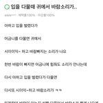 [19] 귀에서 공기빠지믄소리 나는거 왜그러는지아는사람