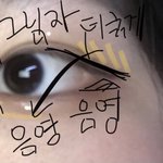 눈화장조언 <b>글</b><b>삭</b>한애야