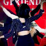 여자친구 신비 <b>흑단발</b> 개미침