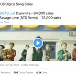 [방탄소년단] 디지털 송 세일즈 1위가 폭둥인데 2위가 <b>세비지</b>네..?
