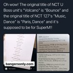 [NCT] 원래 원곡 제목이
