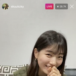 수지 인스타 라이브 봄?
