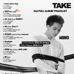 [위너] <b>미노</b> 트랙리스트 떴네