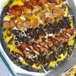 고기로 혜자로운 육식<b>공룡</b><b>피자</b> 먹었어요