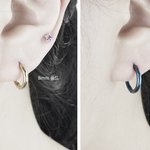 [드루와] 링 귀걸이 <b>데일리</b> 크기 뭐가 나을까???