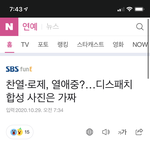 찬열로제 합성이라고