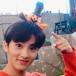 헐 마크 버블에 할로윈 분장사진 뜸