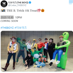 할로윈 분장에 진심이었던 남자 아이돌