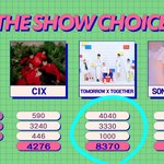 [TXT<b>모아</b>] 553활동 첫음방후보 더쇼1위 축하행ㅠㅠ!!