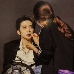 겨울에 <b>나시</b>입고 출국하는 백현...