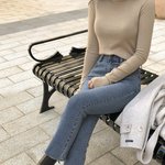 [드루와] 이 코디에 검정<b>색</b> <b>목</b>폴라 별로야?