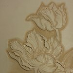 [가죽공예] 가죽공예-튤립 <b>카빙</b>