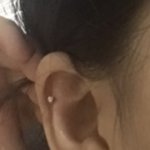 [댓글부탁해] 귀걸이 뚫었는데 사선된거 아니지?