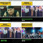 방탄 까글 올라오더니 상받았네