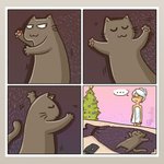 가증스러운 고양이 4컷만화