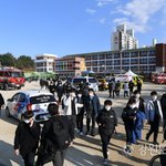 중학교 불 전교생 교사 900여명 대피