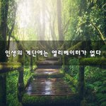 [이것좀봐줘] 인생의 계단에는 엘리베이터가 없다~
