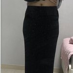 롱치마 샀는데 많이 <b>눈</b><b>갱</b>이니...?