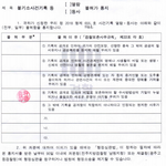 진정사건 처분결과통지서가 협박내용으로 보입니다.