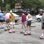 [NCT즌] 호<b>버보드</b> 타고 출근하는 드림이들.....