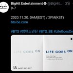 [방탄소년단] <b>d</b>-7에 이거 떴잖아