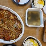 남은<b>찜닭</b> 볶음밥 vs 데워먹기 ㅊㅂ좀..