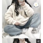 [추반] <b>양털</b> 반집업 ㅇㄸ
