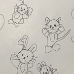 왼손으로 그린 그림 <b>보셈</b>