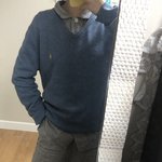 [댓글부탁해] 아빠가 버리는 니트 <b>색감</b> 예뻐서 주워옴