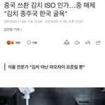 [댓글부탁해] 엥 중국 김치 이게 <b>뭔</b><b>소리</b>임??????