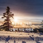 [감성글] <b>웃음</b>으로 가득한 12월이 되길 바래요
