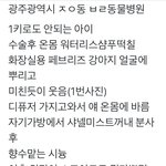 화장실용 방향제 페브리즈를 강아지 얼굴에 <b>분사</b> 후 웃는 동물병원