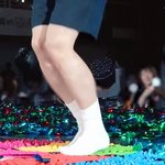 백현이 <b>반바지</b> 입은 거