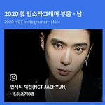 핫인스타그래머 아이돌 남자 여자 1위
