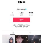엔하이픈 <b>틱톡</b> 팔로우 진짜야?