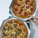 오랜만에 피자<b>1+1</b>이라 달렸어요. 포장할인까지 완전 혜자