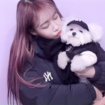 럽리 지애 협찬들어와서 댕댕이랑 사진 찍는데ㅋㅋㅋ