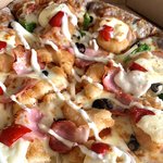 점심은 피자❤️❤️ <b>존맛</b>