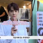 더보이즈가 영훈 드라마 촬영장에 간<b>식차</b> 보내줌