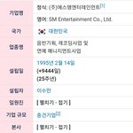에스엠 <b>중견</b>기업인데 크래커가 대기업임