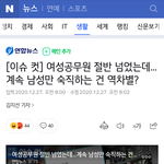 [<b>양성</b>평등] 숙직은 여혐