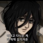 [진격의거인] 피크 입덕할뻔했는데 <b>이언니</b> 정상이아니네