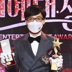 이변없는 유재석 대상 수상